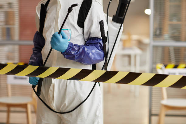 Professional Biohazard Cleanup technician working in Oakdale, PA